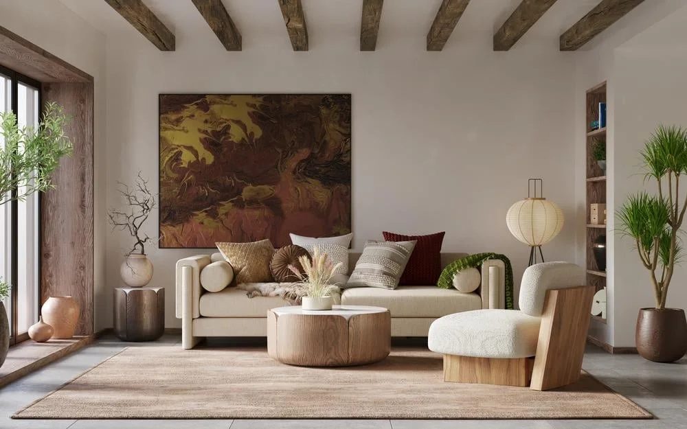 Elegant home decor and interior styling
